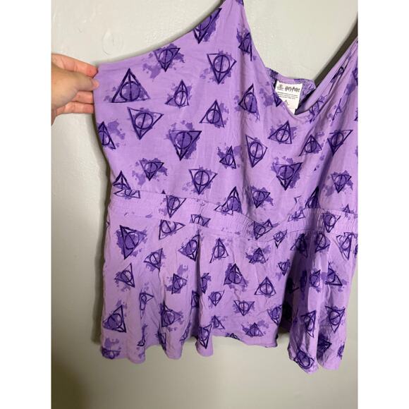 Wizarding World of Harry Potter Purple cami top - Picture 5 of 5